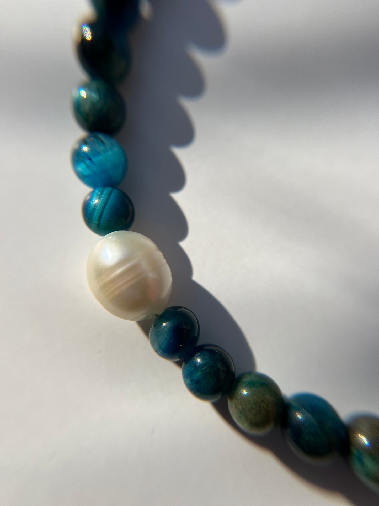 Meris Necklace | Blue Tiger Eye