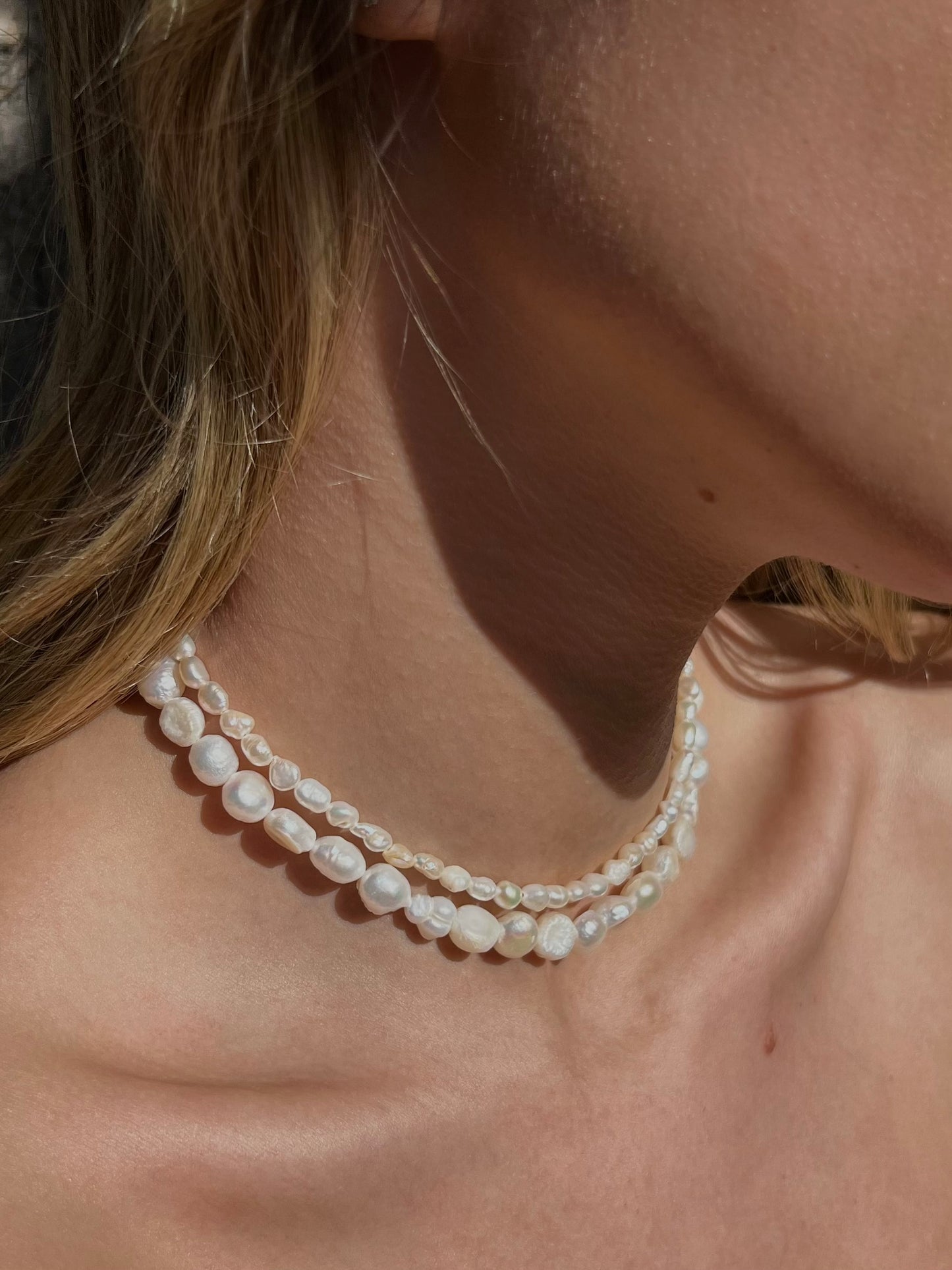 Livia Necklace | Freshwater Pearls