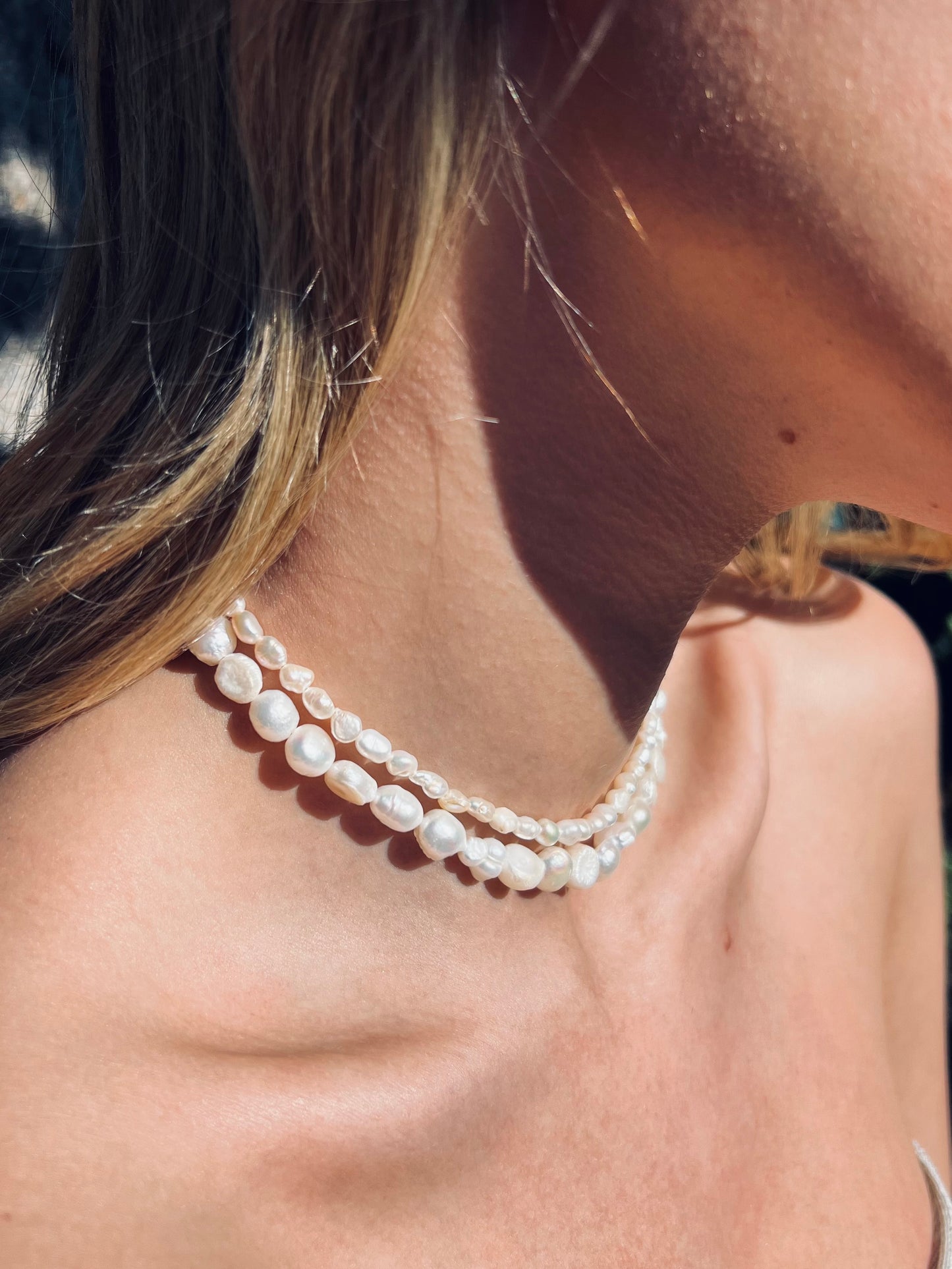 Millie Necklace | Freshwater Pearls