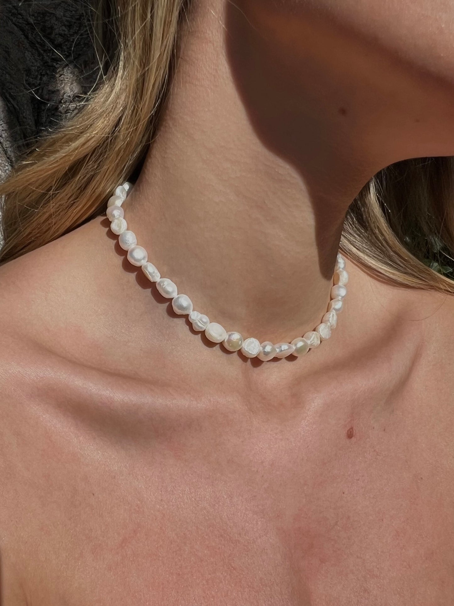 Livia Necklace | Freshwater Pearls