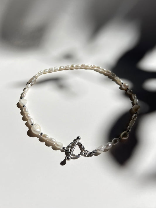 Lucie Necklace | Pearls